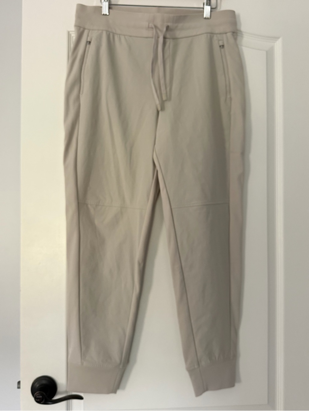 Athleta Headlands Hybrid Trek Mid Rise Jogger Birch Grey Size 12